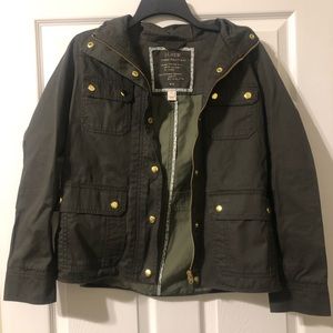 J CREW Relaxed Boyfriend Field Jacket